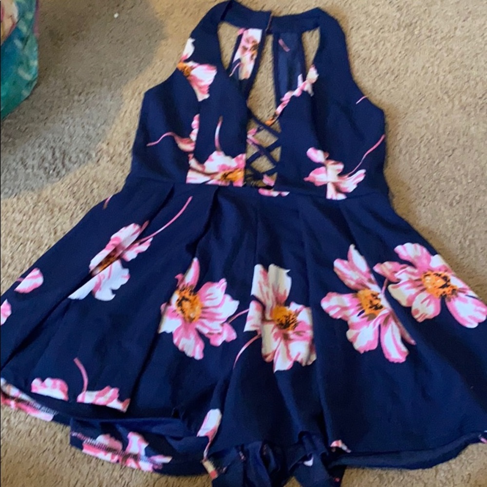 Floral romper